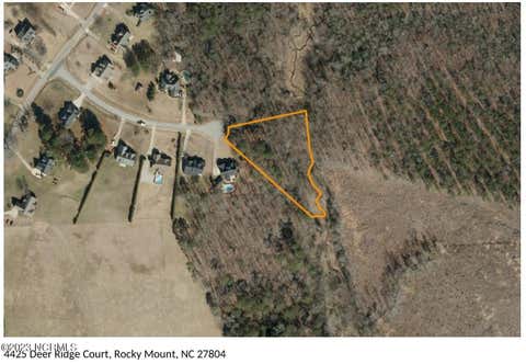 Vacant Land For Sale - 4425 Deer Ridge Court<br/> Rocky Mount, NC 27804