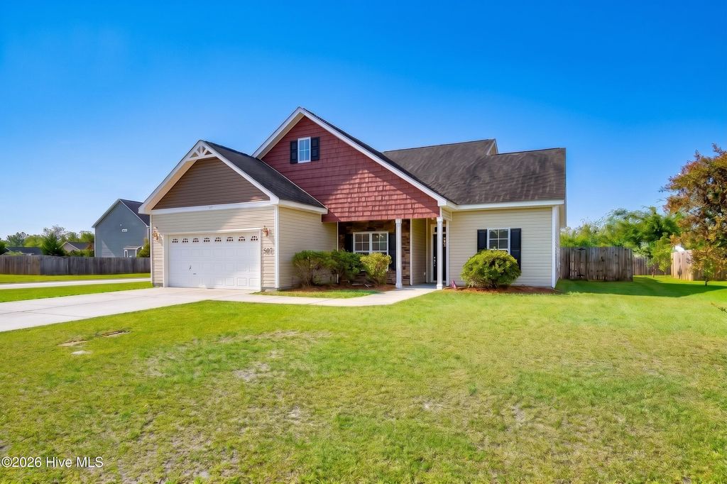 Photo of 507 New Hanover Trail, Jacksonville, NC 28546 (MLS # 100568910)