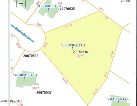 Vacant Land For Sale - 13 Buckley Court<br/> Whispering Pines, NC 28327
