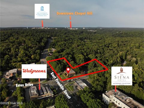 Vacant Land For Sale - 1407 E Franklin Street<br/> Chapel Hill, NC 27514