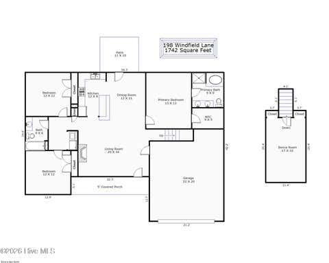 Tiny photo for 198 Windfield Lane, Holly Ridge, NC 28445 (MLS # 100597770)