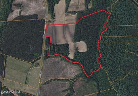 Vacant Land For Sale - Marys Chapel Church Road<br/> Aurora, NC 27806