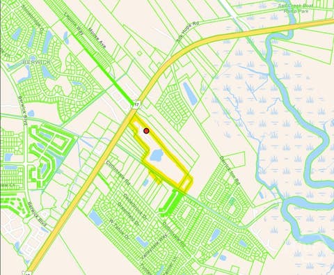 Vacant Land For Sale - 5657 Ogeechee Road<br/> Chatham County, Savannah, GA 31405