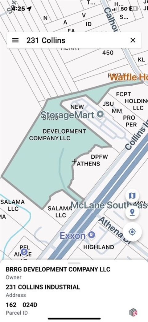 231 Collins Industrial Boulevard Athens GA 30601