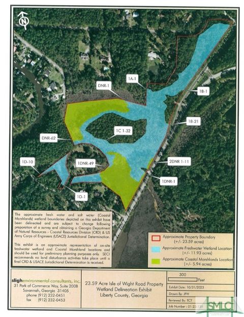 Vacant Land For Sale - 4 Magnolia Road<br/> Liberty County, Midway, GA 31320