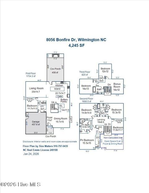 Tiny photo for 8056 Bonfire Drive, Wilmington, NC 28409 (MLS # 100551826)