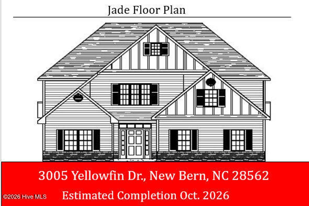 Photo of 3005 Yellowfin Drive, New Bern, NC 28562 (MLS # 100565194)