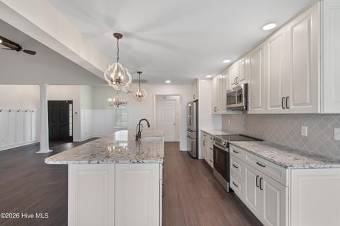 Tiny photo for 214 Fifth Avenue N, Kure Beach, NC 28449 (MLS # 100555536)