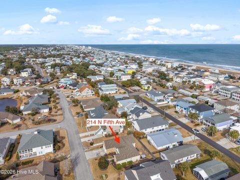 Tiny photo for 214 Fifth Avenue N, Kure Beach, NC 28449 (MLS # 100555536)