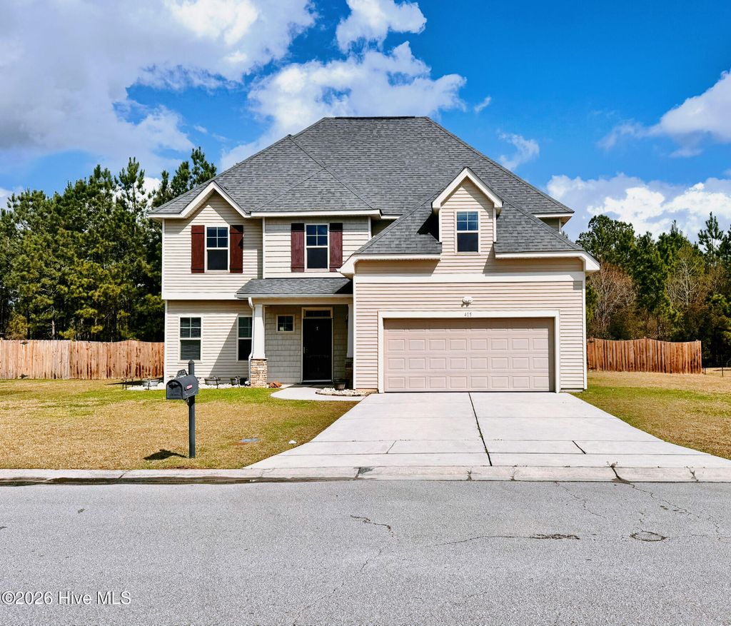Photo of 415 Cyrus Thompson Drive, Jacksonville, NC 28546 (MLS # 100559199)