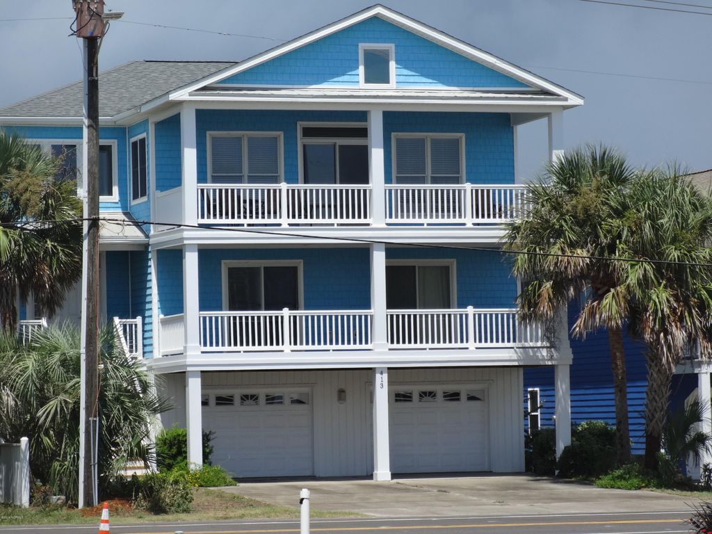 Photo of 413 Fort Fisher Boulevard N, Kure Beach, NC 28449 (MLS # 100560542)