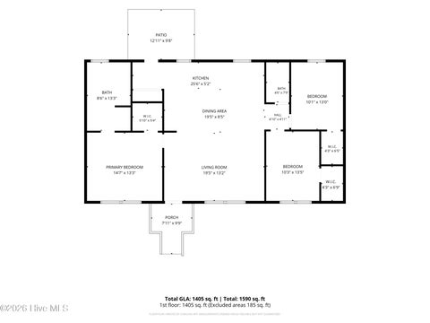 Mobile Home For Sale - 295 Groves Point Circle<br/> Pender County, Hampstead, NC 28443