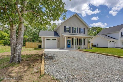 Photo of 296 Charlestown Road, Boiling Spring Lakes, NC 28461 (MLS # 100561464)