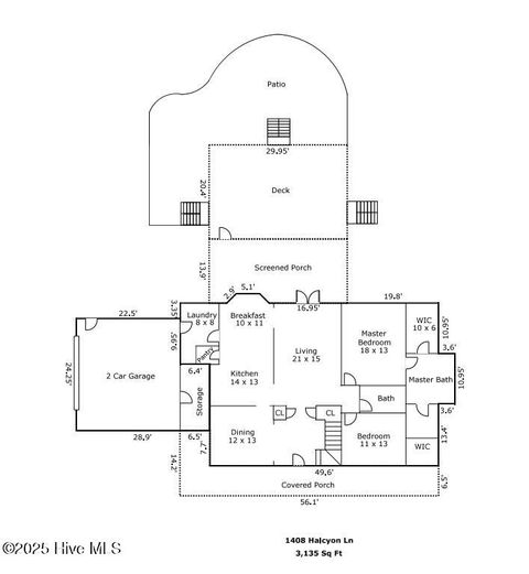 Tiny photo for 1408 Halcyon Lane, Wilmington, NC 28411 (MLS # 100544767)