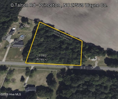 Vacant Land For Sale - Talton Road<br/> Princeton, NC 27569