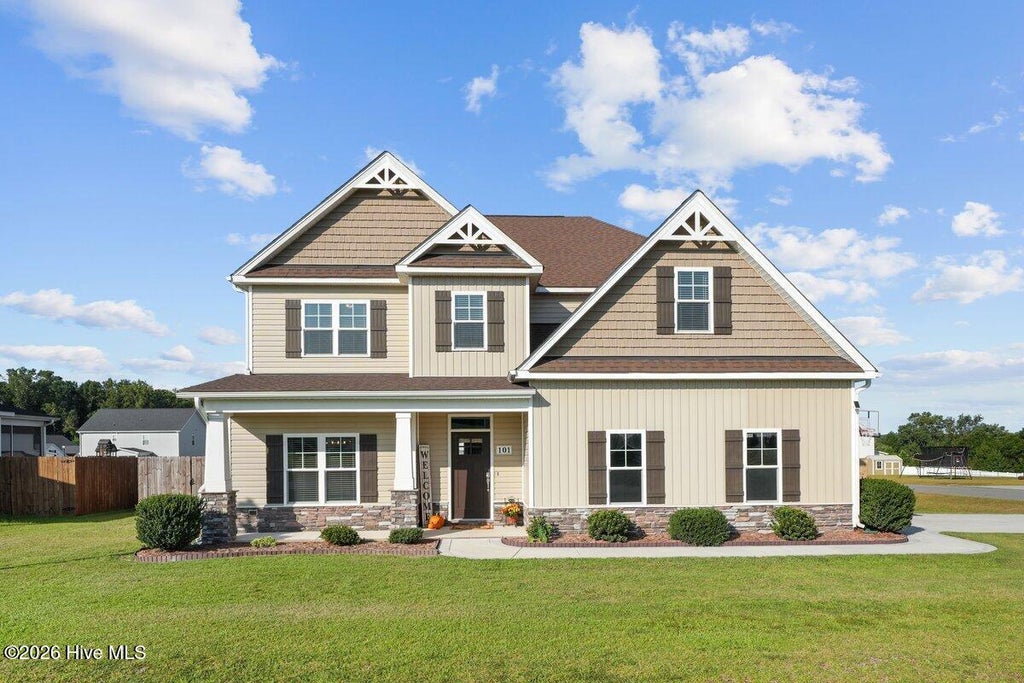 Photo of 101 Auburn Bay Drive, Pikeville, NC 27863 (MLS # 100606066)