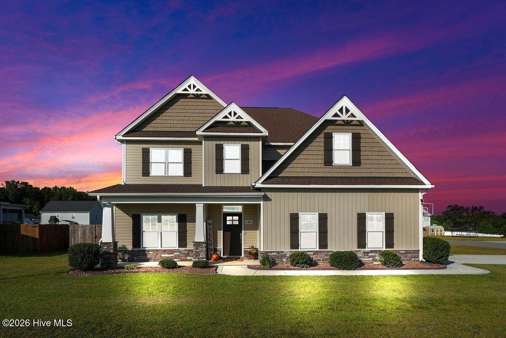 Photo of 101 Auburn Bay Drive, Pikeville, NC 27863 (MLS # 100606066)