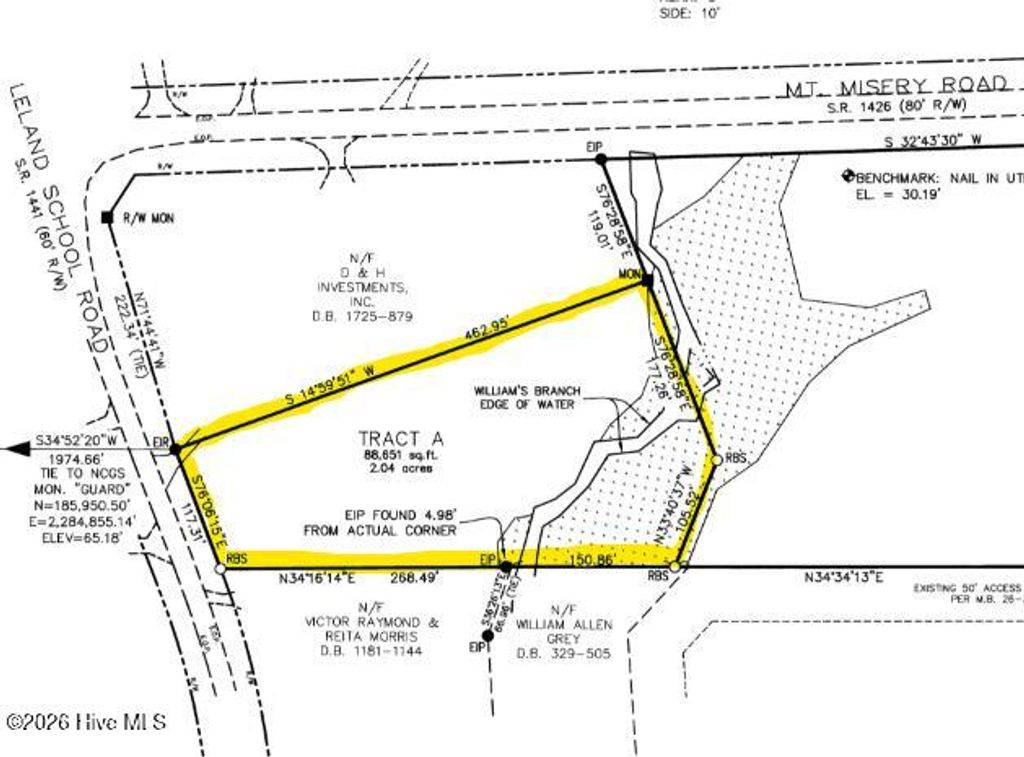 Photo of Tract A Leland School Road NE, Leland, NC 28451 (MLS # 100569909)