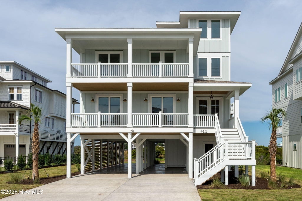 Photo of 411 New River Inlet Road, North Topsail Beach, NC 28460 (MLS # 100571368)