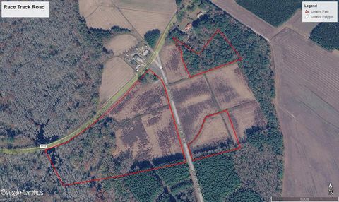Vacant Land For Sale - 9249 Prison Camp Road<br/> Martin County, Williamston, NC 27892