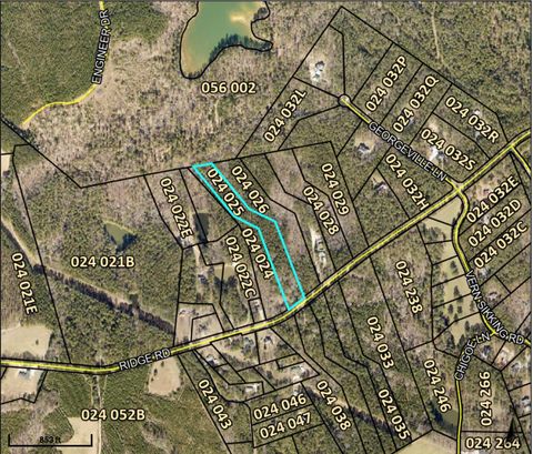 Vacant Land For Sale - LOT B Ridge Road<br/> Columbia County, Appling, GA 30802