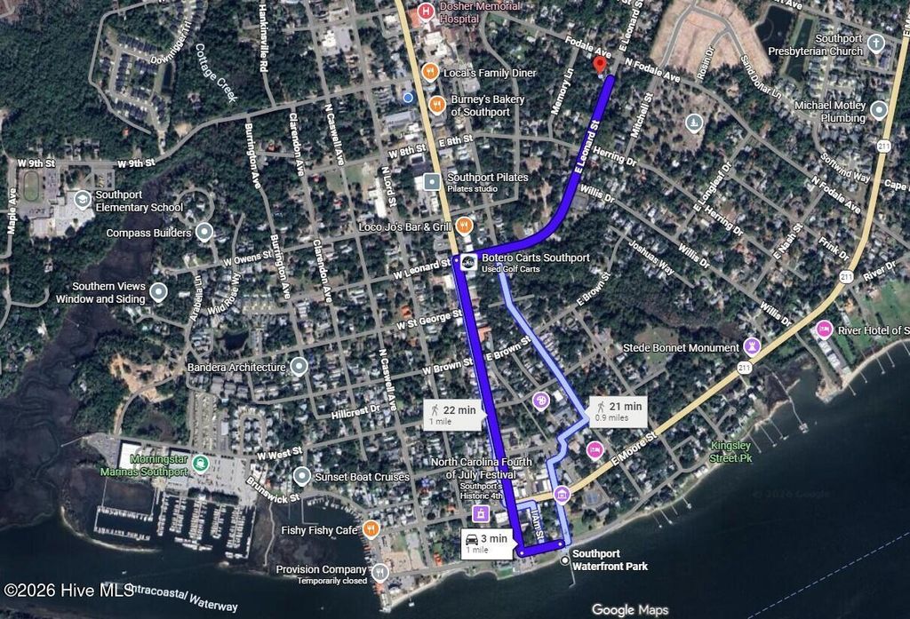 Photo of 417 E Leonard Street, Southport, NC 28461 (MLS # 100555610)