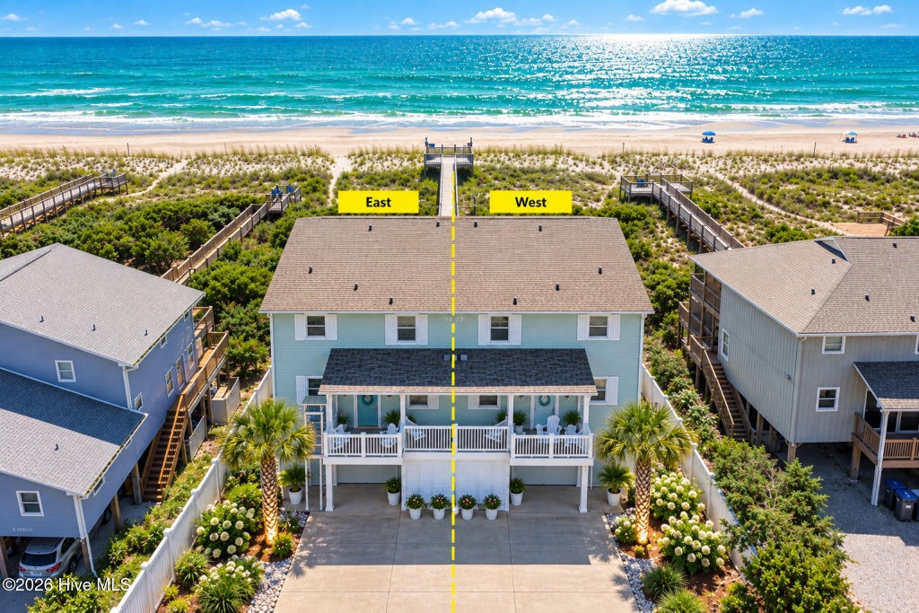 Photo of 7803 Ocean Drive #East, Emerald Isle, NC 28594 (MLS # 100605206)