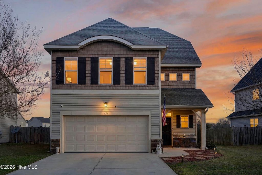 Photo of 424 Bald Cypress Lane, Sneads Ferry, NC 28460 (MLS # 100560873)