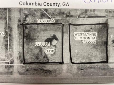 4319 Columbia Road Augusta GA 30907