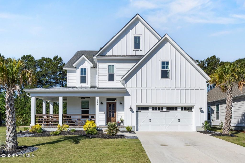 Photo of 524 Moss Lake Lane, Holly Ridge, NC 28445 (MLS # 100575545)