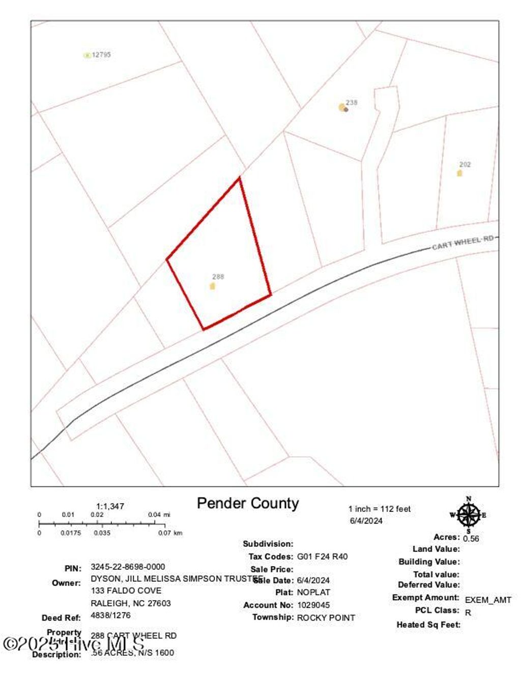 Photo of 288 Cart Wheel Road, Rocky Point, NC 28457 (MLS # 100546052)