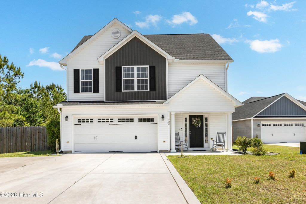 Photo of 520 Black Pearl Circle, Jacksonville, NC 28546 (MLS # 100568718)