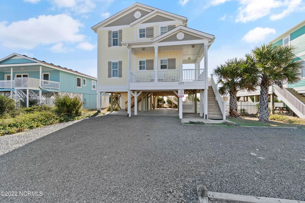 Photo of 127 Ocean Boulevard W, Holden Beach, NC 28462 (MLS # 100535231)