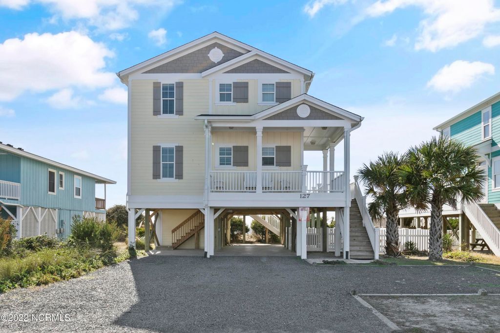Photo of 127 Ocean Boulevard W, Holden Beach, NC 28462 (MLS # 100535231)