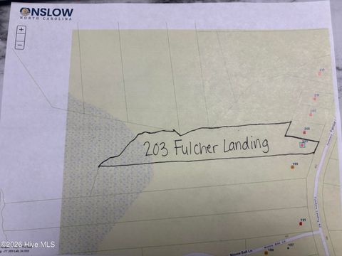 Tiny photo for 175 Fulcher Landing Road, Sneads Ferry, NC 28460 (MLS # 100569417)