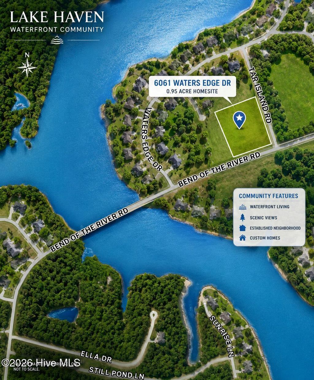 Photo of 6061 Waters Edge Drive, Rocky Mount, NC 27803 (MLS # 100577743)