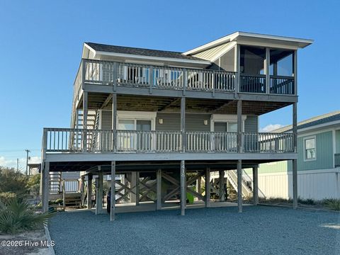 Photo of 1418 Ocean Boulevard, Topsail Beach, NC 28445 (MLS # 100559774)