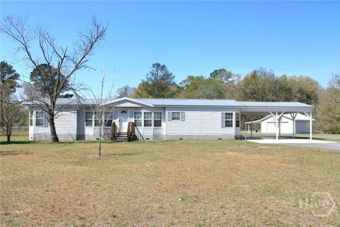 Mobile Home For Sale - 1606 Homestead Drive<br/> Ellabell, GA 31308