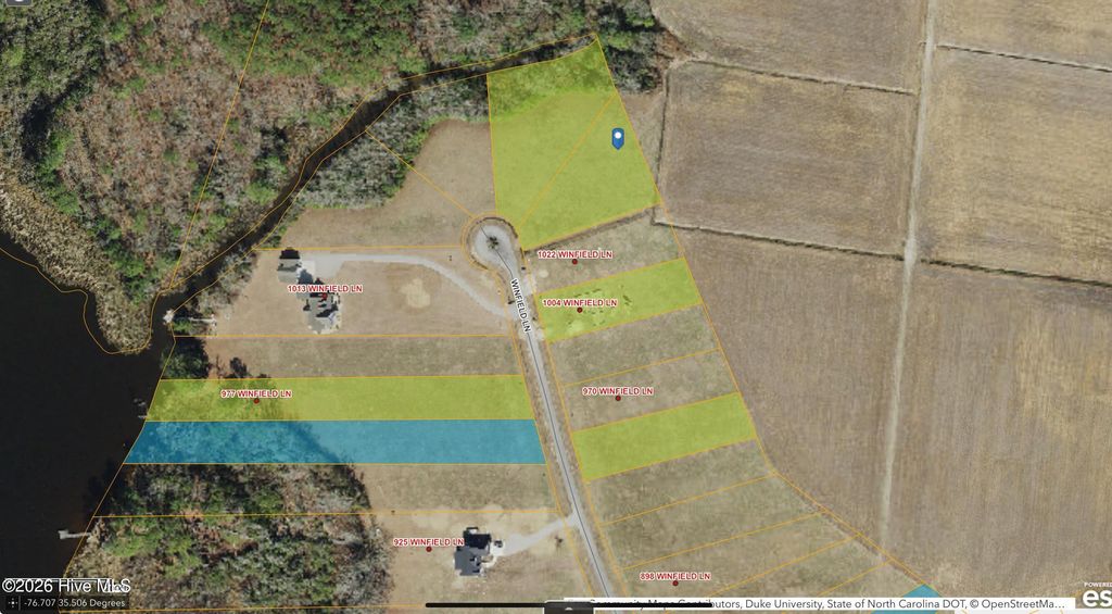 Photo of 3637 Sr 1767 Off Lane, Pinetown, NC 27865 (MLS # 100572657)