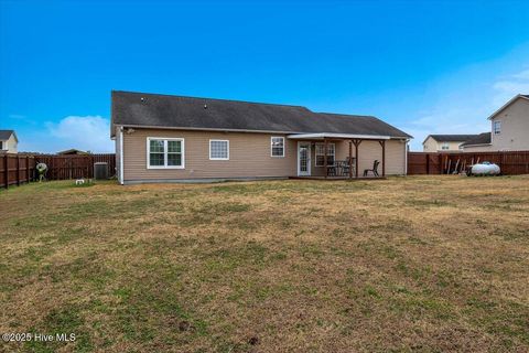 Tiny photo for 116 Hardin Drive, Maysville, NC 28555 (MLS # 100546575)