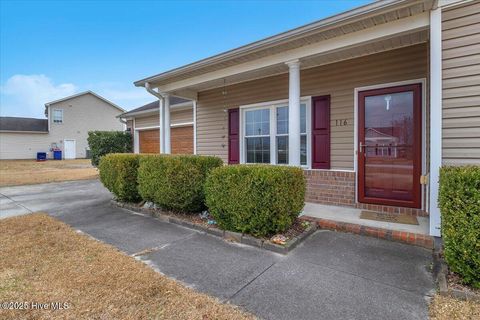 Tiny photo for 116 Hardin Drive, Maysville, NC 28555 (MLS # 100546575)