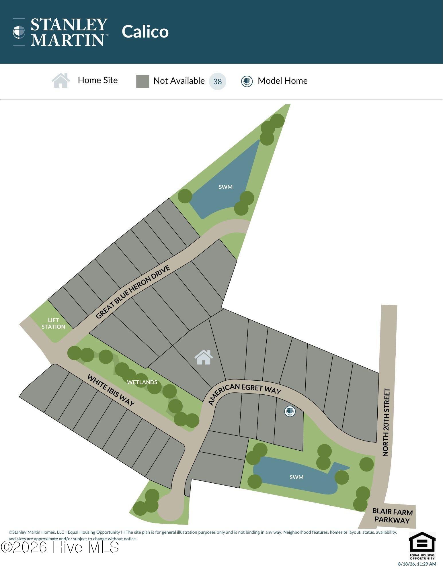 Lot 56 American Egret Way