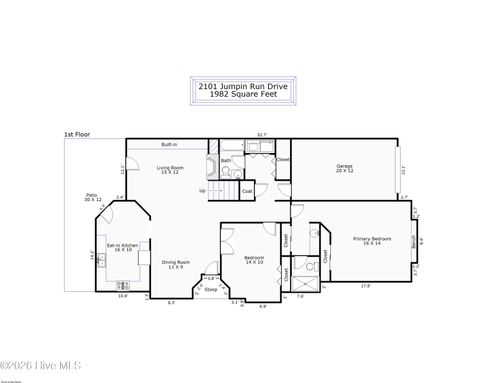 Tiny photo for 2101 Jumpin Run Drive, Wilmington, NC 28403 (MLS # 100546535)