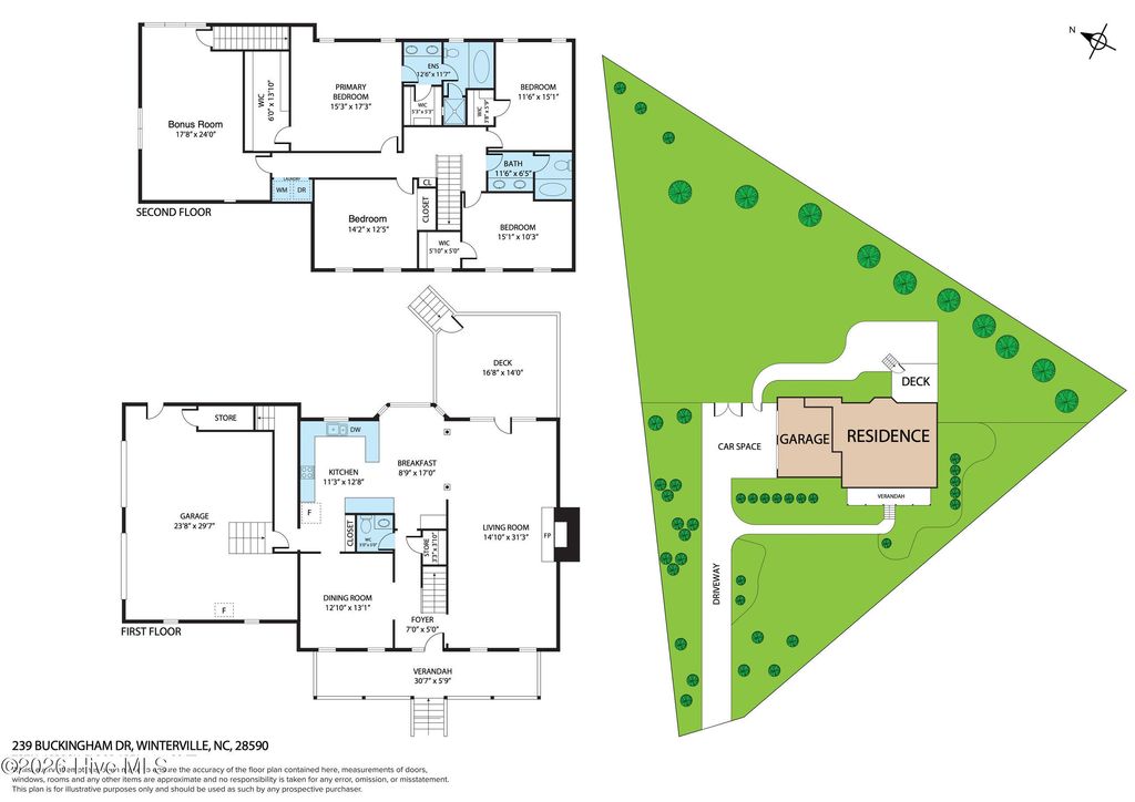 Photo of 239 Buckingham Drive, Winterville, NC 28590 (MLS # 100573781)