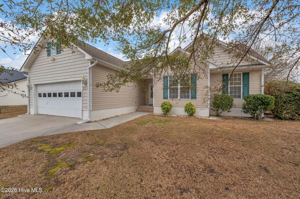 Photo of 317 Whirlaway Boulevard, Sneads Ferry, NC 28460 (MLS # 100554292)