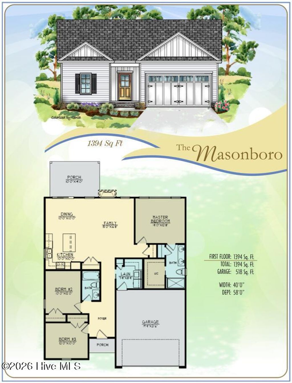 Photo of 109 Sagewood Drive, Dudley, NC 28333 (MLS # 100547853)