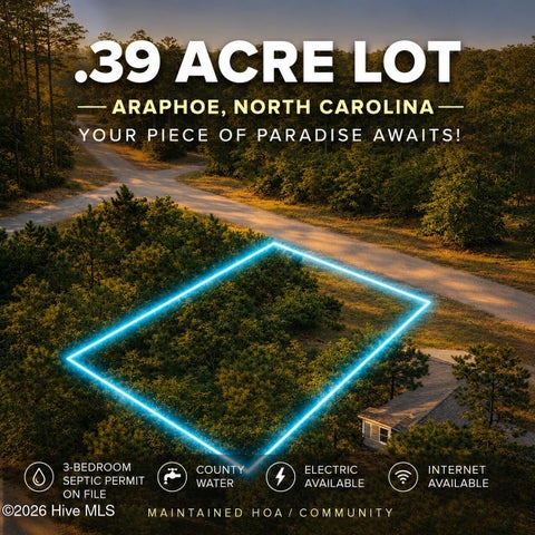 Vacant Land For Sale - 0000-0000 Mill Creek Drive<br/> Pamlico County, Minnesott Beach, NC 28510
