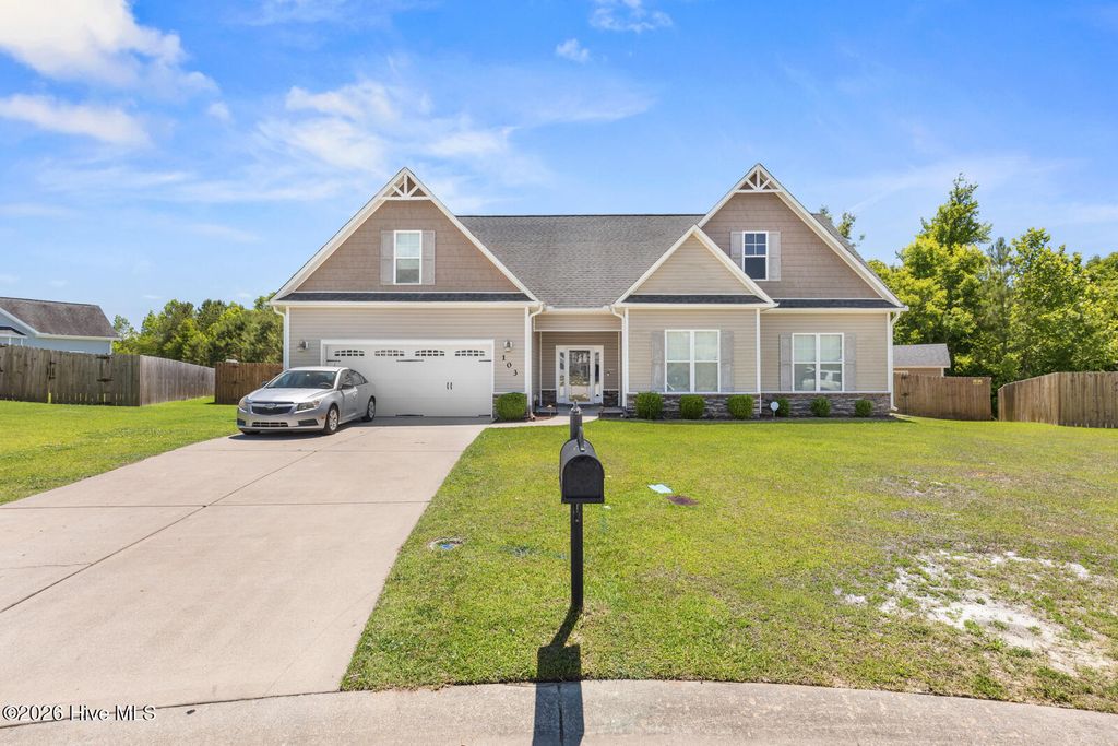 Photo of 103 Gabriels Way, Jacksonville, NC 28546 (MLS # 100575881)