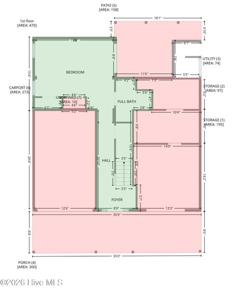 Tiny photo for 929 Salt Water Lane, Carolina Beach, NC 28428 (MLS # 100564521)