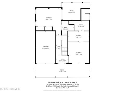 Tiny photo for 929 Salt Water Lane, Carolina Beach, NC 28428 (MLS # 100564521)